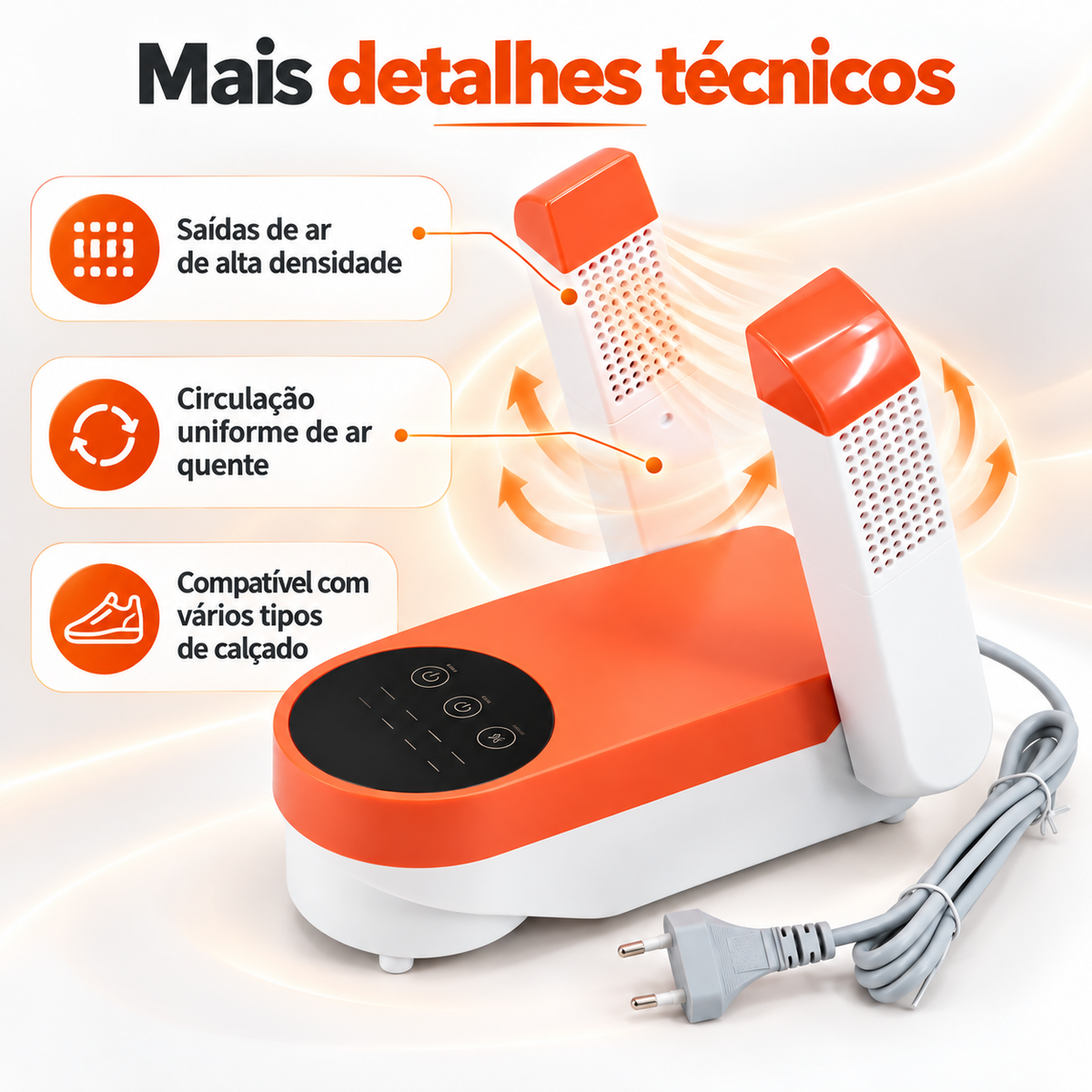 Secador de Calçado Automático