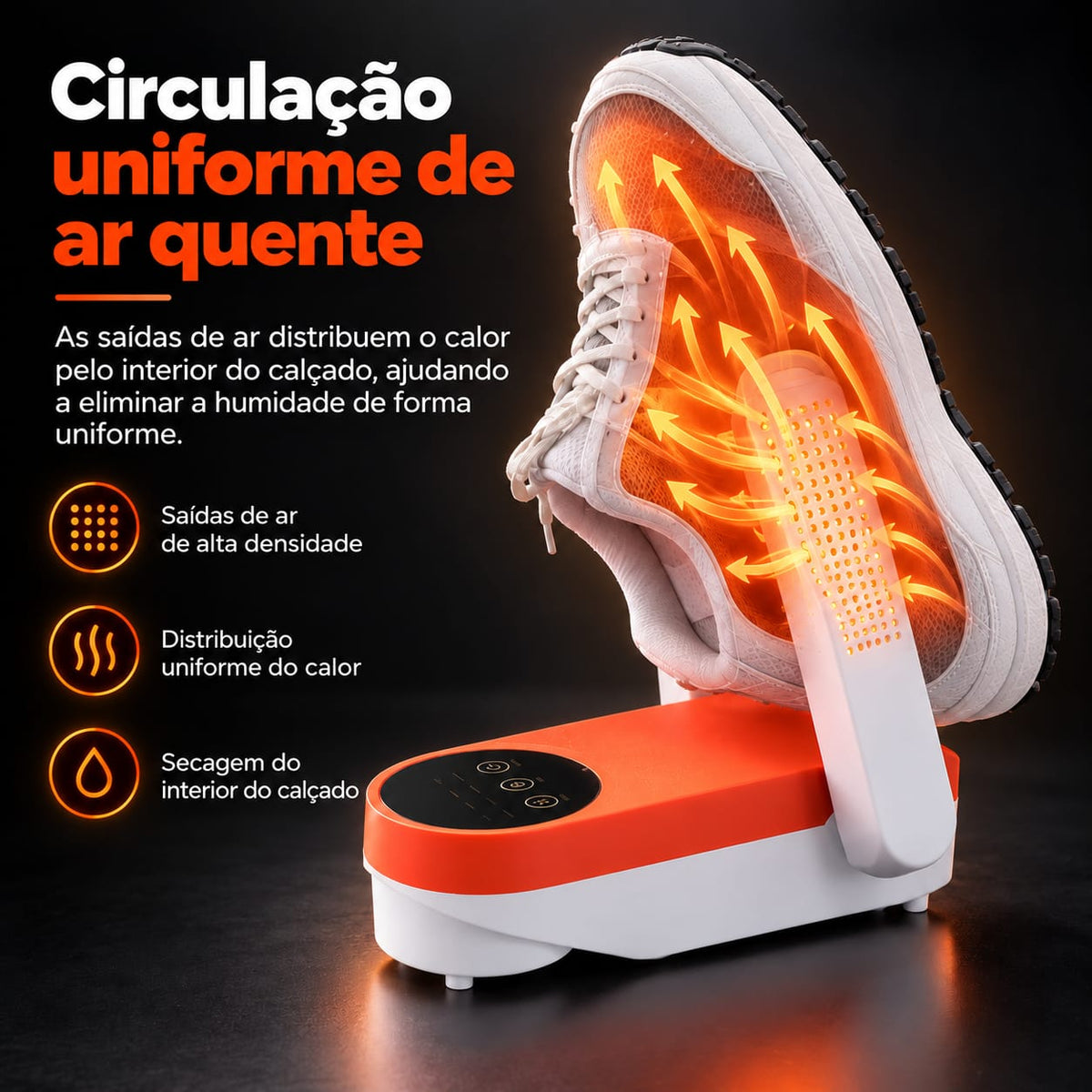 Secador de Calçado Automático