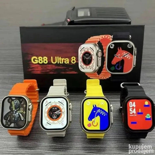 G88 Ultra 8™ – Smartwatch Inteligente
