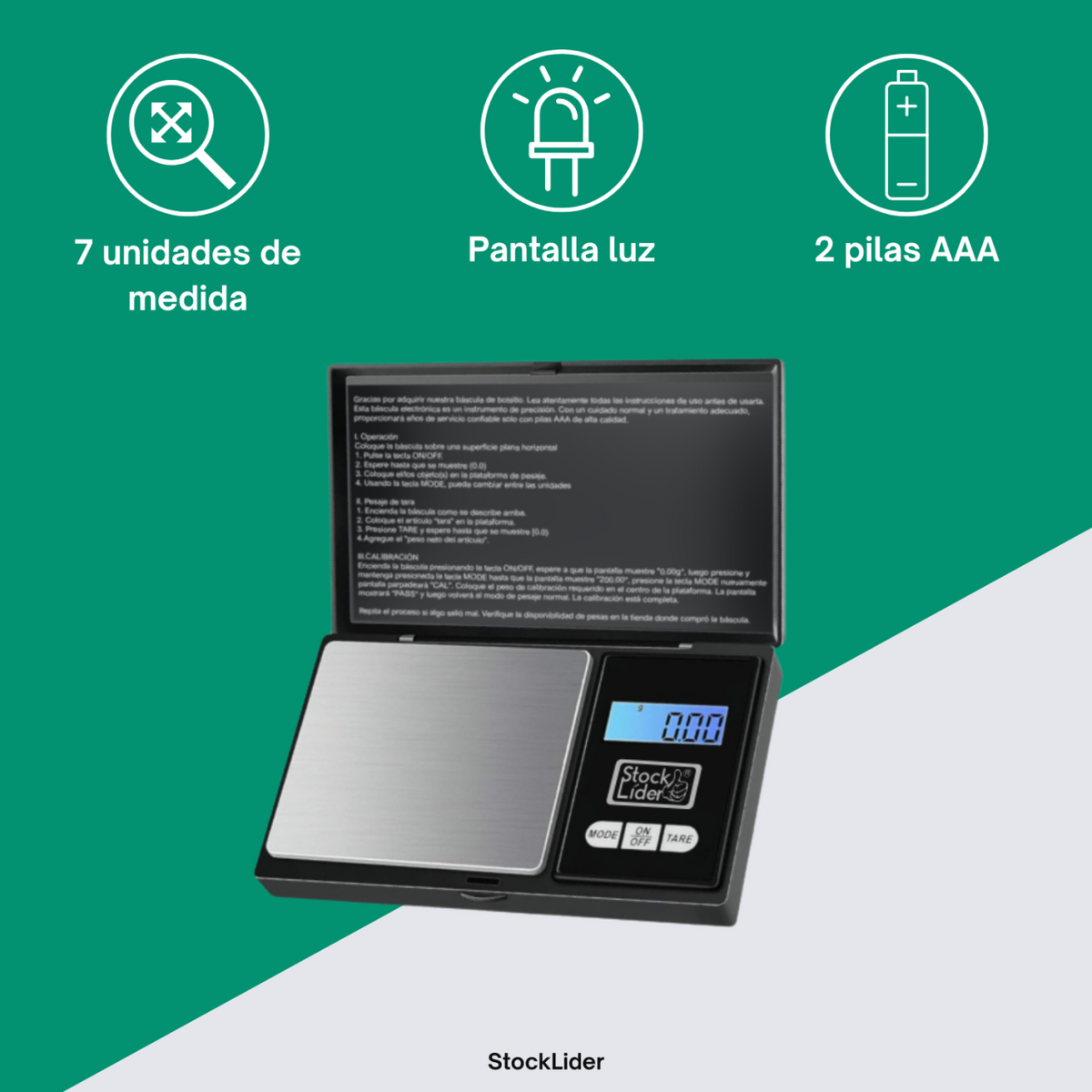 MiniScale™ – Báscula Digital de Precisión