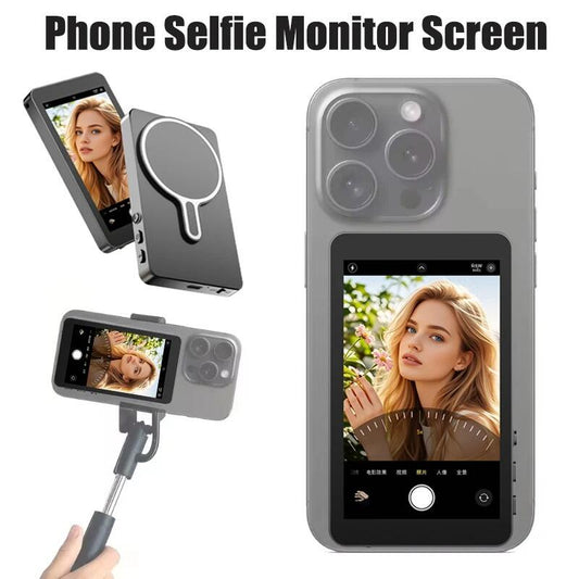 Wireless Magnetic Selfie Screen for Smartphone