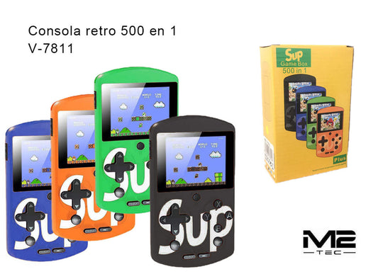 500-in-1 Portable Retro Console